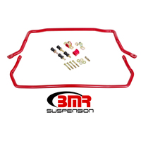 BMR 78-87 G-Body Front & Rear Sway Bar Kit w/ Bushings - Red