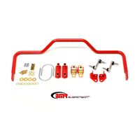 BMR 64-72 A-Body Rear Pro-Touring Style Hollow 1.125in Sway Bar Kit - Red