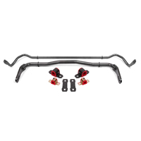 BMR 08-19 Dodge Challenger Front/Rear Hollow 38mm/25mm Sway Bar Kit w/ Bushings - Black Hammertone