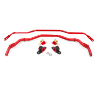 BMR 15-22 S550 Mustang Sway Bar Kit with Bushings  Front and Rear Red