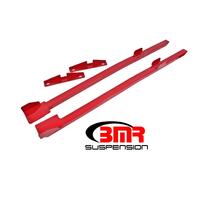 BMR 94-04 Mustang Hardtop Only Weld-On Boxed Premium Subframe Connectors - Red