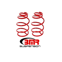 BMR 10-15 5th Gen Camaro V6 Front Lowering Springs - Red