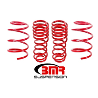 BMR 07-14 Shelby GT500 Lowering Springs (Set Of 4) - Red