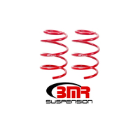 BMR 07-14 Shelby GT500 Front Handling Version Lowering Springs - Red