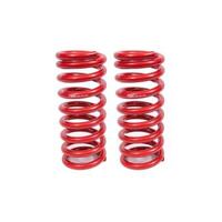 BMR 67-69 Chevrolet Camaro / Pontiac Firebird 3in Drop Small Block Front Lowering Springs - Red