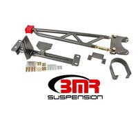 BMR 93-02 F-Body w/ DSL Torque Arm Tunnel Mount (For Stock Exhaust) - Black Hammertone