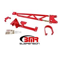 BMR 93-02 F-Body w/ DSL Torque Arm Tunnel Mount (For Stock Exhaust) - Red