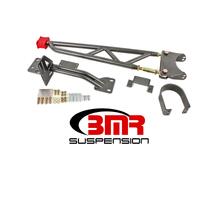 BMR 93-02 F-Body w/ DSL Torque Arm Tunnel Mount (For Long Tube Headers) - Black Hammertone