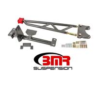 BMR 93-02 F-Body w/o DSL Torque Arm Tunnel Mount (For Stock Exhaust) - Black Hammertone