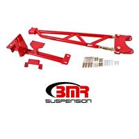 BMR 93-02 F-Body w/o DSL Torque Arm Tunnel Mount (For Stock Exhaust) - Red