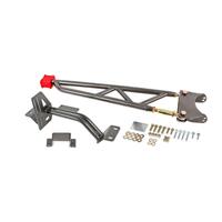 BMR 93-02 F-Body w/o DSL Torque Arm Tunnel Mount (For Long Tube Headers) - Black Hammertone