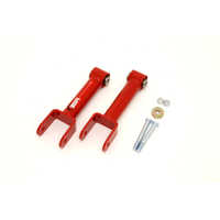 BMR 79-04 Fox Mustang Upper Control Arms Non-Adj. w/ Spherical Bearings - Red
