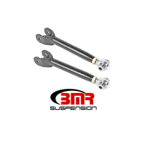 BMR 16-17 6th Gen Camaro Upper Trailing Arms w/ Single Adj. Rod Ends - Black Hammertone