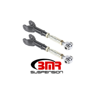 BMR 16-17 6th Gen Camaro Upper Trailing Arms w/ On-Car Adj. Rod Ends - Black Hammertone