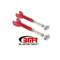 BMR 16-17 6th Gen Camaro Upper Control Arms On-Car Adj. Rod Ends (Polyurethane) - Red