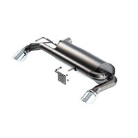 Borla 21-22 Ford Bronco 2.7L V6 4WD Touring Axle Back Exhaust w/ Bright Chrome Tips