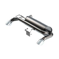 Borla 21-22 Ford Bronco 2.7L V6 4WD S-Type Axle Back Exhaust w/ Bright Chrome Tips