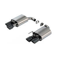 Borla 2024 Ford Mustang GT 5.0L V8 w/ Active Exhaust S-Type Axle-Back Exhaust System - Black Chrome