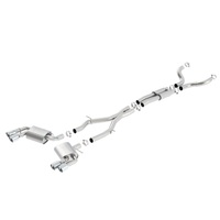 Borla Chevy 16-17 Camaro 6.2L ATAK Catback w/ Dual Tips (NPP) Dual Split Rear Exit