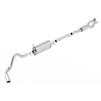 Borla S-Type Cat-Back 17-19 Ford F-250/350 Super Duty Side Exit Exhaust - 5in tip (Gas Only)