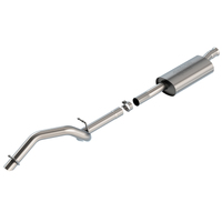 Borla 18-20 Jeep Wrangler JLU 2.0L I4 Climber Turn Down Exit Cat-Back Exhaust