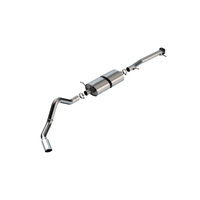 Borla 20-22 Chevrolet/GMC Silverado/Sierra 6.6L T-304 SS Cat-Back S-Type Exhaust - Brushed