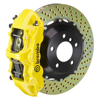 Brembo 12-16 FR-S Front GT BBK 6 Piston Cast 355x32 2pc Rotor Drilled- Yellow