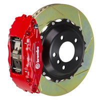 Brembo 01-07 C-Class/Includ. AMG Front GT BBK 6 Piston Cast 355x32 2pc Rotor Slotted Type1-Red