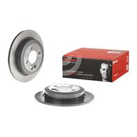 Brembo 02-07 Mini Cooper Rear Premium UV Coated OE Equivalent Rotor