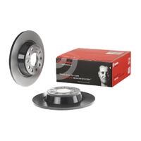 Brembo 06-09 Audi A3/A3 Quattro/2015 Q3/Q3 Quattro Rear Premium UV Coated OE Equivalent Rotor