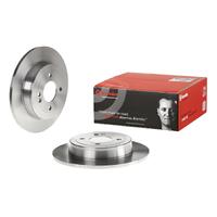 Brembo 12-20 Hyundai Accent/12-18 Kia Rio Rear Premium OE Equivalent Rotor