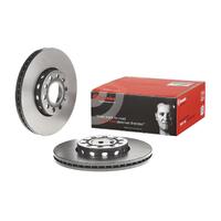 Brembo 92-94 Audi 100/96-05 A4/96-05 A4 Quattro Front Premium UV Coated OE Equivalent Rotor