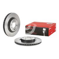 Brembo 00-03 Jaguar Vanden Plas/98-03 XJR/99-06 XK8 Front Premium UV Coated OE Equivalent Rotor