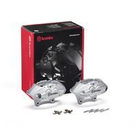 Brembo OE Front Hydraulic X-Style Brake Caliper - Silver