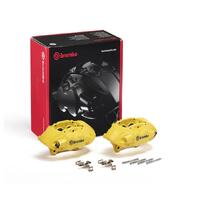 Brembo OE Front Hydraulic X-Style Brake Caliper - Yellow