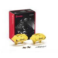 Brembo OE Front Hydraulic X-Style Brake Caliper - Yellow