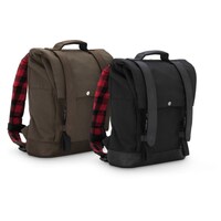 Burly Brand Voyager Back Pack - Black