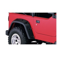 Bushwacker 97-06 Jeep TJ Pocket Style Flares 2pc - Black