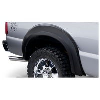 Bushwacker 17-18 Ford F-250 Super Duty Extend-A-Fender Style Flares 2pc - Black