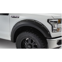 Bushwacker 15-17 Ford F-150 Pocket Style Flares 2pc Not Compatible w/ Technology Package 68T - Black