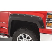 Bushwacker 2019 Ford Ranger Fleetside Pocket Style Flares  2pc Front - Black