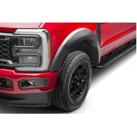 Bushwacker 23-24 Ford F-250/350 SuperDuty Extend-A-Fender Style Flares 2pc Front - Black