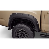 Bushwacker 22-23 Toyota Tundra Front Pocket Style Flares 2pc - Black