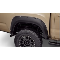 Bushwacker 22-23 Toyota Tundra Pocket Style Flares 2pc Rear - Black