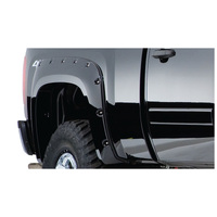 Bushwacker 88-99 Chevy C1500 Cutout Style Flares 2pc - Black