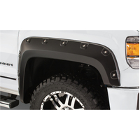 Bushwacker 07-10 GMC Sierra 2500 HD Boss Pocket Style Flares 2pc - Black