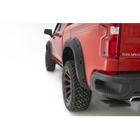 Bushwacker 19-22 GMC Sierra 1500 Pocket Style Flares 4pc - Black