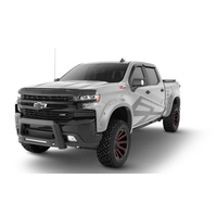 Bushwacker 20-21 Chevrolet Silverado 1500 Pocket Style Flares 4pc - Silver Ice Metallic