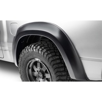 Bushwacker 19-22 Ram 1500 (Excl. Rebel/TRX) 76.3 & 67.4in Bed Extend-A-Fender Flares 2pc RR - Blk