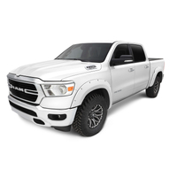 Bushwacker 19-22 Ram 1500 (Excl Rebel Models) Pocket Style Flares 4pc - Ivory Pearl